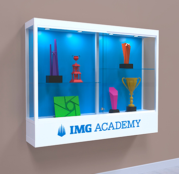 Trophy Wall Mounted Showcases