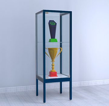 Trophy Pedestal Showcases